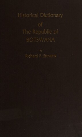 Book cover for Hd Botswana CB