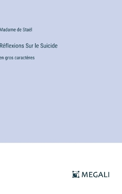 Book cover for Réflexions Sur le Suicide