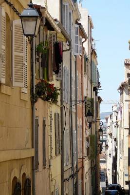 Book cover for A Picturesque Narrow Alley in Marseille, France