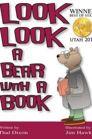 Cover of Look Look a Bear with a Book