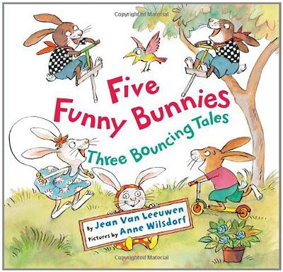 Book cover for Five Funny Bunnies