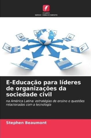 Cover of E-Educa��o para l�deres de organiza��es da sociedade civil