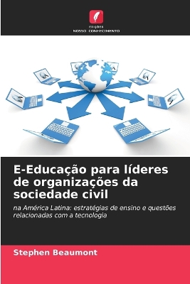 Book cover for E-Educa��o para l�deres de organiza��es da sociedade civil