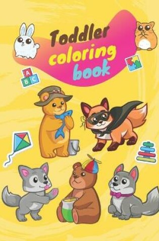 Cover of Toddler coloring book