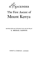 Book cover for First Ascent of Mount Kenya