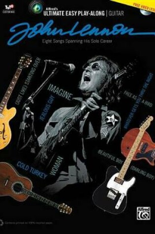 Cover of Ultimate Easy Guitar Play-Along -- John Lennon