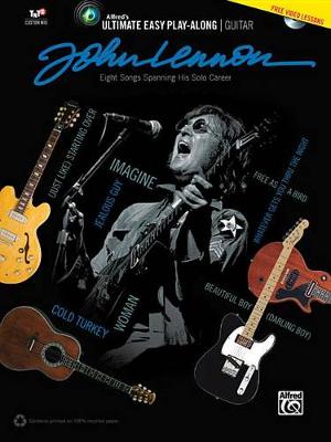 Book cover for Ultimate Easy Guitar Play-Along -- John Lennon