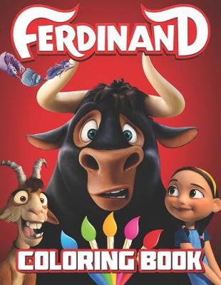 Book cover for Ferdinand Coloring Book