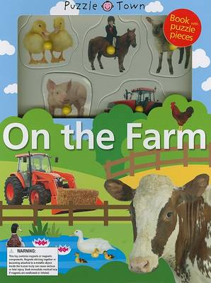 Book cover for Puzzle Town on the Farm
