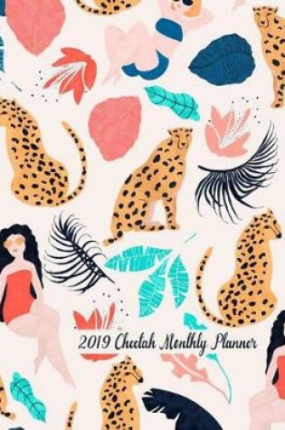 Cover of 2019 Cheetah Monthly Planner