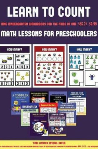 Cover of Math Lessons for Preschoolers (Learn to count for preschoolers)