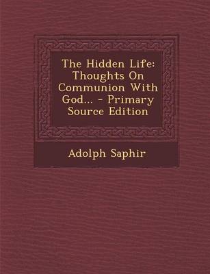 Book cover for The Hidden Life