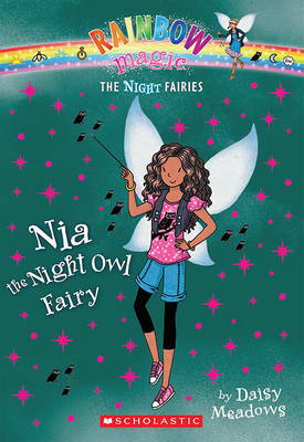 Book cover for Night Fairies #5: Nia the Night Owl Fairy