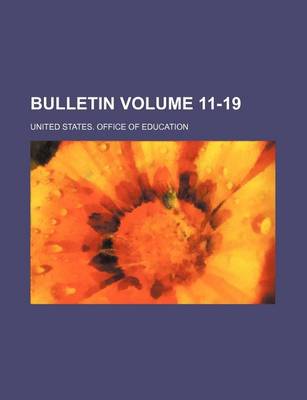 Book cover for Bulletin Volume 11-19