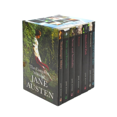 Book cover for The Complete Works of Jane Austen Collection 7 books box set