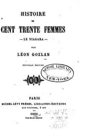 Cover of Histoire de Cent Trente Femmes, le Niagara