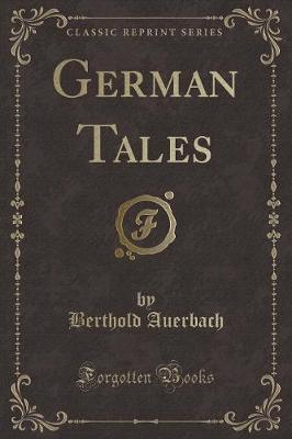 Book cover for German Tales (Classic Reprint)