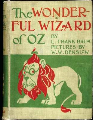 Book cover for The Wonderful Wizard of Oz. ( children's ) NOVEL by