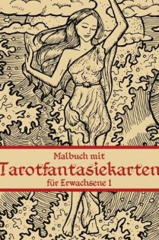 Cover of Malbuch mit Tarotfantasiekarten fur Erwachsene 1