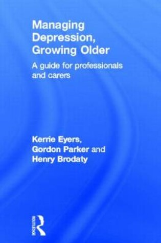 Cover of Managing Depression, Growing Older