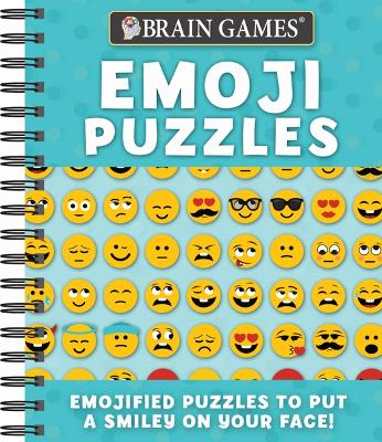 Cover of Brain Games - Emoji Puzzles (for Adults and Teens)