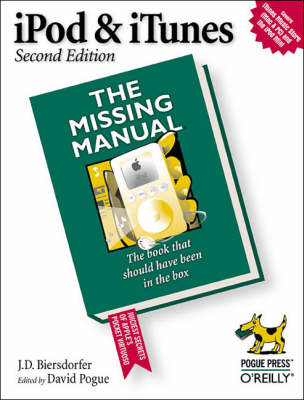 Book cover for iPod & iTunes:  The Missing Manual