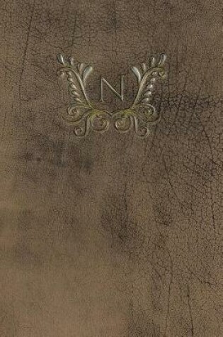 Cover of Monogram "N" Notebook