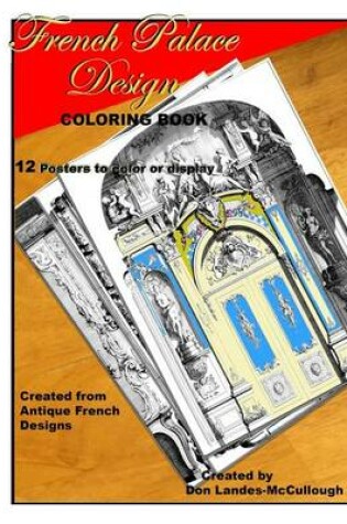 Cover of French Palace Design Coloring book