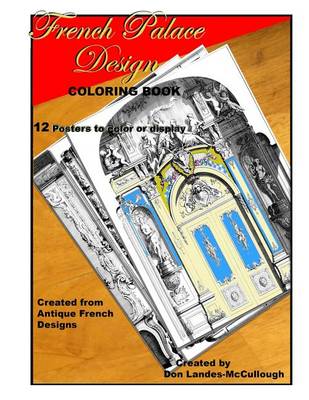 Book cover for French Palace Design Coloring book