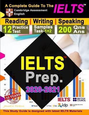 Book cover for IELTS Prep 2020-2021