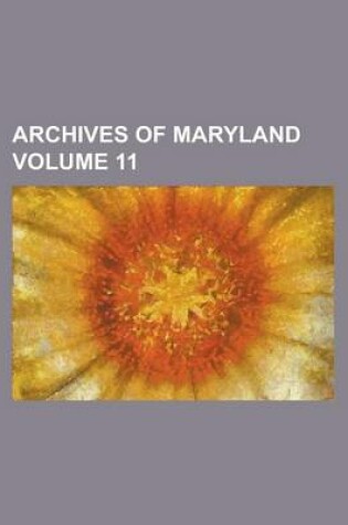 Cover of Archives of Maryland (V.42)