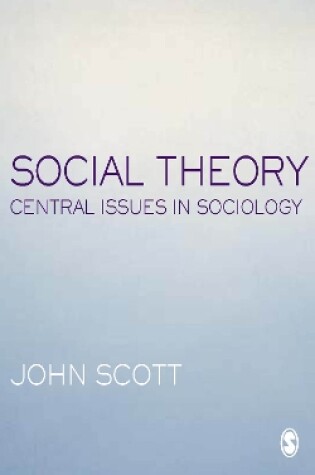 Cover of Social Theory