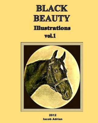 Book cover for BLACK BEAUTY Illustrations