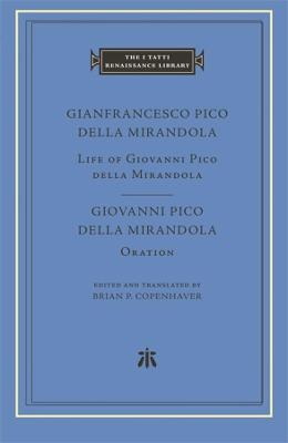 Book cover for Life of Giovanni Pico della Mirandola. Oration