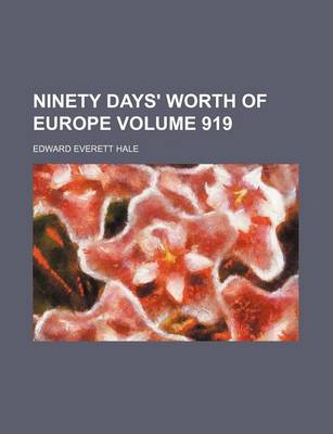 Book cover for Ninety Days' Worth of Europe Volume 919