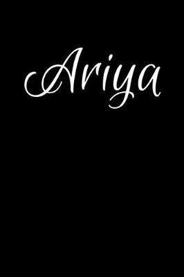 Book cover for Ariya