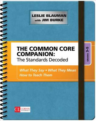 Cover of The Common Core Companion: The Standards Decoded, Grades 3-5