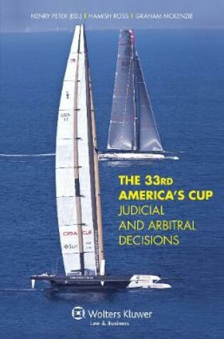 Cover of The 33rd America's Cup Judicial and Arbitral Decisions