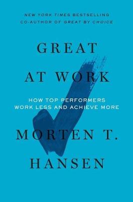 Book cover for Great at Work