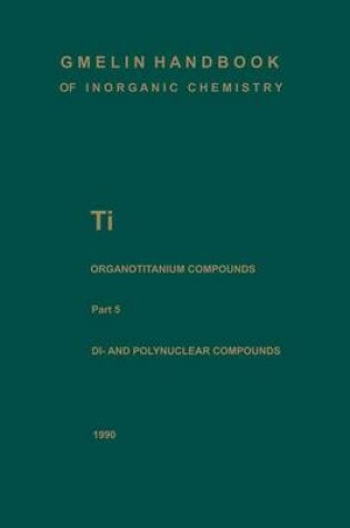 Cover of Di- and Polynuclear Compounds 5