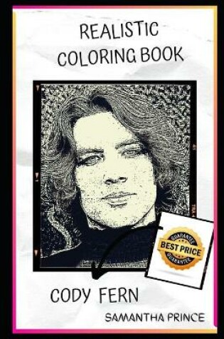 Cover of Cody Fern Realistic Coloring Book