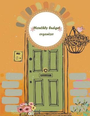 Book cover for Monthly Budget Organizer