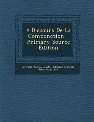 Book cover for 4 Discours De La Componction