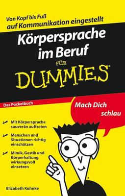 Book cover for Körpersprache im Beruf für Dummies Das Pocketbuch