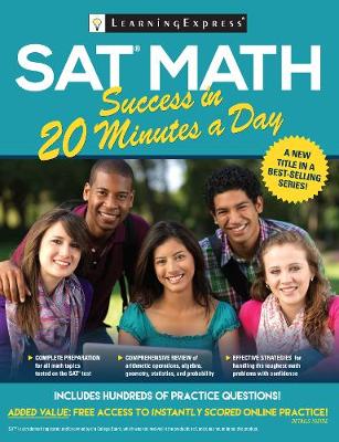 Cover of SAT Math Success in 20 Minutes a Day