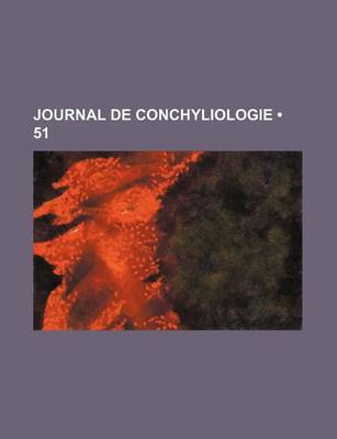 Book cover for Journal de Conchyliologie (51)