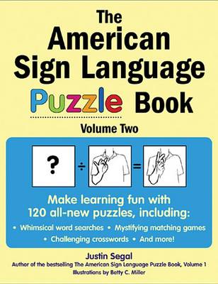 Book cover for The American Sign Language Puzzle Book Volume 2