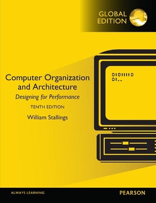 Book cover for Computer Organization and Architecture, Global Edition