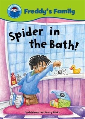 Book cover for Start Reading: Freddy's Family: Spider In The Bath!