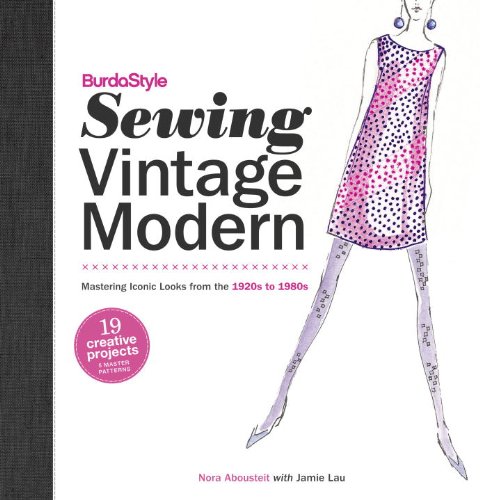 Book cover for Burdastyle Sewing Vintage Modern